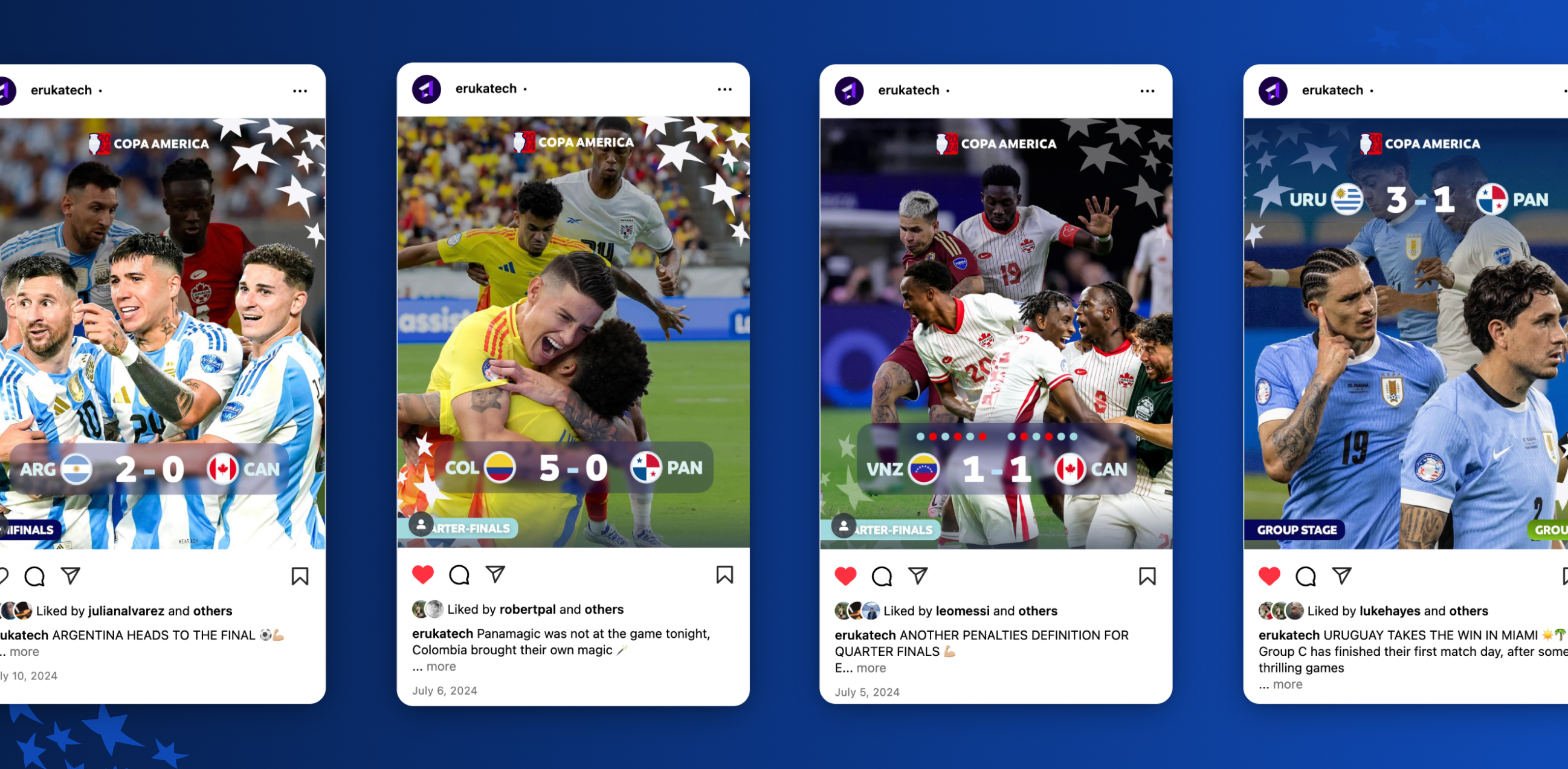 Copa America players